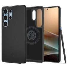 Spigen Spigen Thin Fit Mag Samsung Galaxy S25 Ultra Mobiltelefon Tok - Fekete tok és táska