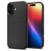 Spigen Telefontok iPhone 17 - SPIGEN LIQUID AIR - fekete szilikon tok