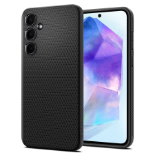 Spigen Telefontok Samsung Galaxy A55 5G - SPIGEN Liquid Air - matt fekete hátlap tok tok és táska