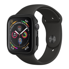 Spigen Thin Fit Apple Watch S4/S5/S6/S7/SE 40mm Fekete tok okosóra kellék