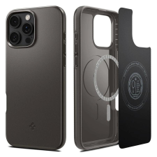 Spigen THIN FIT MAG MAGSAFE iPhone 16 Pro készülékhez tok lőfegyver-fémszürke tok és táska