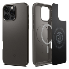 Spigen THIN FIT MAG MAGSAFE iPhone 16 Pro Max készülékhez tok fegyvermetszürke tok és táska