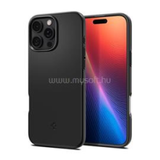 Spigen THIN FIT MAGSAFE műanyag telefonvédő (matt, ultravékony, kameravédő, MagSafe) FEKETE (ACS07978) tok és táska