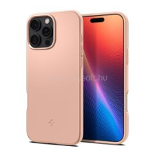 Spigen THIN FIT MAGSAFE műanyag telefonvédő (matt, ultravékony, kameravédő, MagSafe) ROZÉARANY (ACS08686) tok és táska