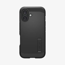 Spigen Tough Armor Apple iPhone 16 tok, fekete tok és táska
