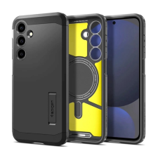 Spigen TOUGH ARMOR MAG műanyag telefonvédő (ütésállóság. MagSafe) FEKETE tok és táska