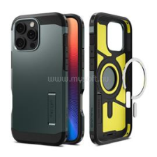 Spigen TOUGH ARMOR MAG műanyag telefonvédő (ütésállóság, MagSafe) SÖTÉTZÖLD (ACS08148) tok és táska
