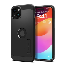 Spigen Tough Armor MagFit Apple iPhone 15 Plus tok, MagSafe, fekete tok és táska