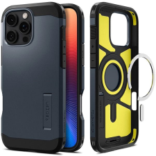 Spigen Tough Armor MagSafe Metal Slate iPhone 16 Pro Max tok és táska
