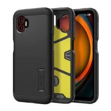 Spigen tough armor szilikon telefonvédő (ütésállóság, kitámasztó) fekete acs09332 tok és táska