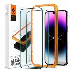 Spigen tR Align Master 2 Pack, FC black - iPhone 14 Pro Max mobiltelefon kellék