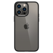 Spigen Ultra hibrid tok IPHONE 14 PRO MAX matt fekete tok és táska