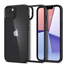 Spigen Ultra Hybrid Apple iPhone 13 Matte Black tok, matt fekete tok és táska