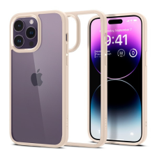 Spigen Ultra Hybrid Apple iPhone 14 Pro Max tok, Sand Beige, bézs tok és táska