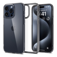 Spigen Ultra Hybrid  Apple Iphone 15 Pro Max Space Crystal tok, fekete-átlátszó tok és táska