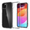 Spigen Ultra Hybrid Apple iPhone 15 tok, Crystal Clear átlátszó