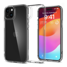 Spigen Ultra Hybrid Apple iPhone 15 tok, Crystal Clear átlátszó tok és táska