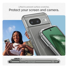 Spigen Ultra Hybrid Google Pixel 8 Crystal Clear tok átlátszó tok és táska