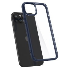 Spigen Ultra Hybrid iPhone 15 tok átlátszó-sötétkék (ACS06801) (ACS06801) mobiltelefon kellék