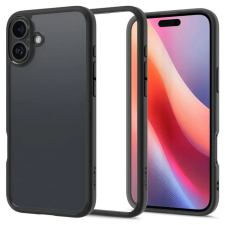 Spigen Ultra Hybrid iPhone 16 Plus tok átlátszó-fekete (ACS08072) tok és táska