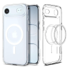 Spigen ULTRA HYBRID MAG MAGSAFE iPhone Air készülékhez tok, átlátszó/fehér