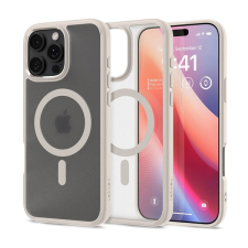 Spigen ULTRA HYBRID MAG műanyag telefonvédő (ütésállóság, légpárnás keret, MagSafe) TITÁN Apple iPhone 16 Pro tok és táska