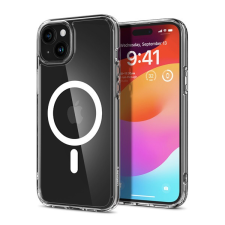 Spigen Ultra Hybrid MagFit Apple iPhone 15 Plus tok, MagSafe, fehér tok és táska