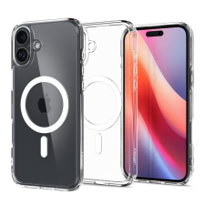 Spigen Ultra Hybrid MagFit Apple iPhone 16 tok, MagSafe, fehér ACS08205 tok és táska