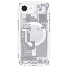 Spigen Ultra Hybrid MagFit Apple iPhone 16e MagSafe tok, Zero One, fehér tok és táska