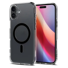 Spigen Ultra Hybrid Magfit iPhone 16 Plus tok átlátszó-fekete (ACS08076) (ACS08076) tok és táska