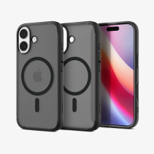 Spigen Ultra Hybrid Magfit tok Apple iPhone 17 fagyos fekete tok és táska
