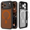 Spigen Ultra Hybrid MagSafe Frost Black Orange iPhone 17 Pro Max tok