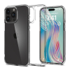 Spigen ULTRA HYBRID műanyag telefonvédő (közepesen ütésálló, szilikon légpárnás keret) ÁTLÁTSZÓ Apple iPhone 15 Pro