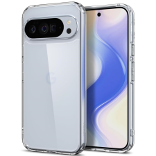 Spigen Ultra Hybrid Pixel 10 / Pixel 10 Pro tok, Crystal Clear, átlátszó tok és táska
