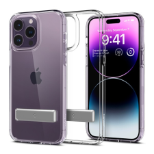 Spigen Ultra Hybrid S Apple iPhone 14 Pro Crystal Clear tok, átlátszó tok és táska