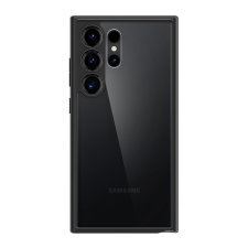 Spigen Ultra Hybrid Samsung Galaxy S24 Ultra tok, Matte Black, fekete tok és táska