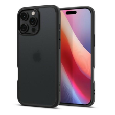 Spigen Ultra Hybrid tok iPhone 16 Pro Max - áttetsző fekete tok és táska