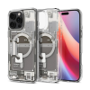 Spigen ULTRA HYBRID ZERO ONE műanyag telefonvédő (ütésállóság, légpárnás keret, MagSafe) TITÁN Apple iPhone 16 Pro