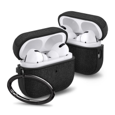 Spigen Urban Fit Apple Airpods Pro 2 tok fekete fülhallgató, fejhallgató tok