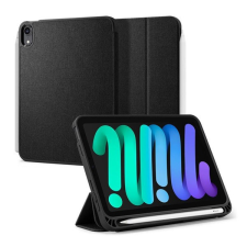  Spigen Urban Fit Apple iPad mini 6 (2021) oldalra nyíló tok, fekete tablet tok