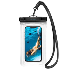 Spigen vízálló tok A610 Universal átlátszó tok és táska
