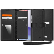 Spigen Wallet S Plus Samsung Galaxy S24 Ultra fekete tok tok és táska