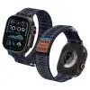 Spigen WBF0 szíj Apple Watch 8/9/10/11/SE/Ultra (44/45/46/49mm) tengerészkék színű órához
