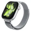 Spigen WBM4 Band Apple Watch 8/9/10/11/SE (40/41/42 mm) szíj - ezüst