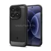 Spigen Xiaomi 17 SPIGEN RUGGED ARMOR szilikon telefonvédő ütésállóság, karbon minta, FEKETE (ACS10458)