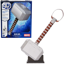 Spin Master 4D Build - Marvel Thor kalapácsa 87 darabos karton makett makett