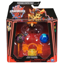 Spin Master Bakugan Starter Pack Bruiser Mantid Titanium Trox játékfigura