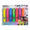 Spin Master Canenco Create It! Ajakfény 7 db-os fénylő neon színekben