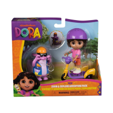 Spin Master Dóra, a felfedező kalandos játékszett - Rollerezés Ticoval játékfigura