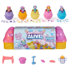 Spin Master Hatchimals Alive! Tojástartó szett 6 kikelő tojással, meglepetésekkel játékfigura